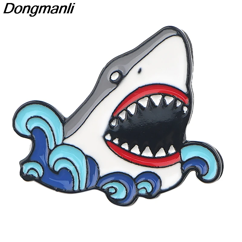 P4238 Dongmanli ювелирные изделия забавные эмалированные булавки и броши для рюкзака