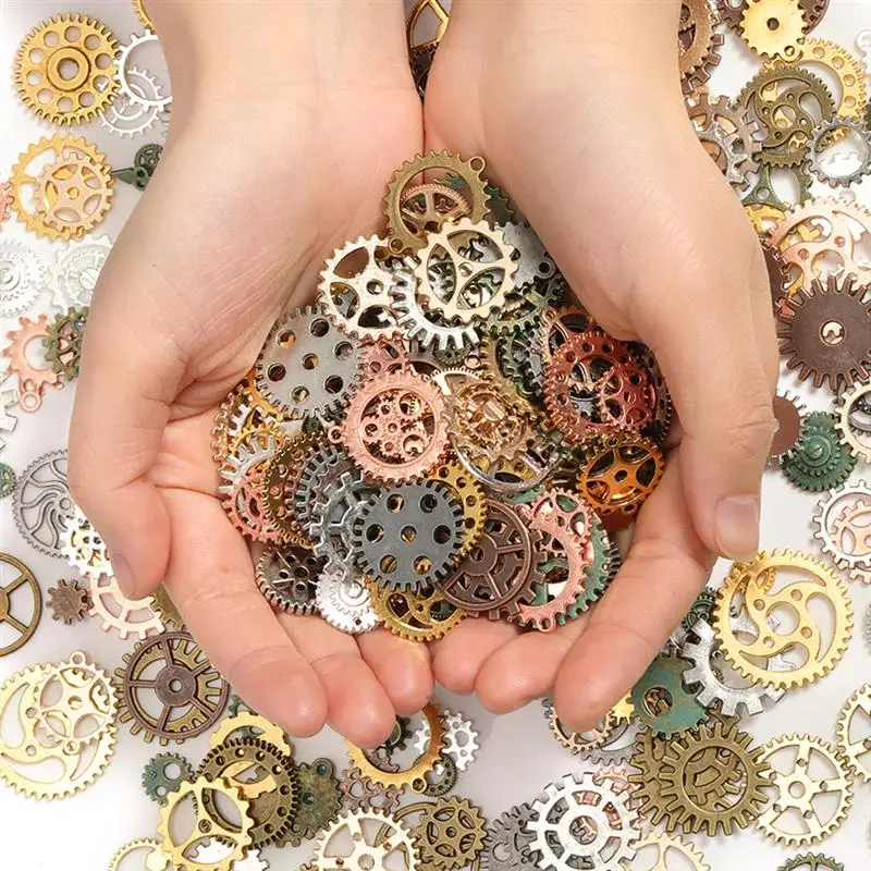 100 г/пакет комплект шестеренок из сплава изготовление подвесок винтажные