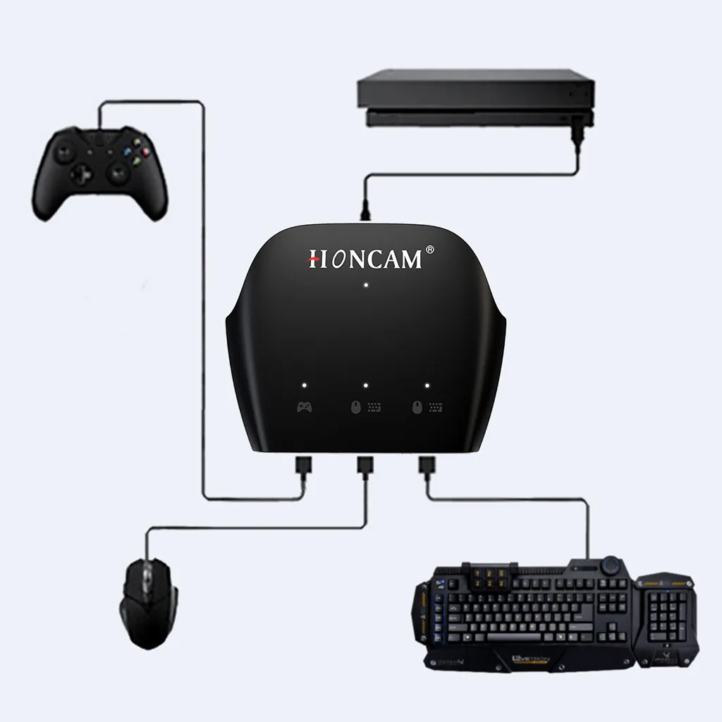 Для адаптера PS4 Type c ручка контроллера клавиатура мышь конвертер для ПК NS