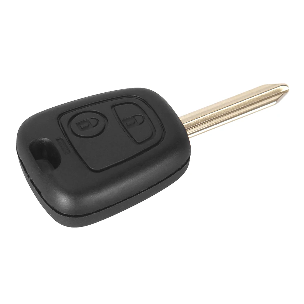 Dandkey 2 кнопки дистанционного ключа Fob чехол для автомобильного Citroen C1 C2 C3 Saxo Xsara Picasso