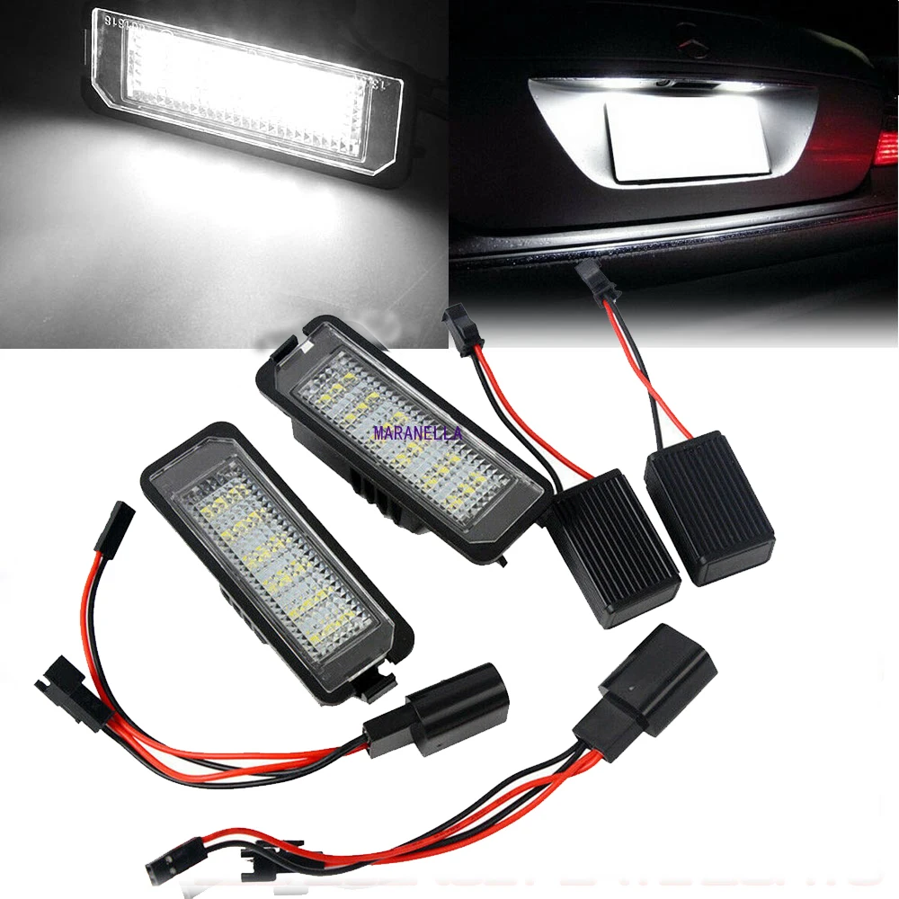 

Светильник ка для номерного знака Bentley Porsche Seat Skoda Golf Passat B6 CC 3528 SMD