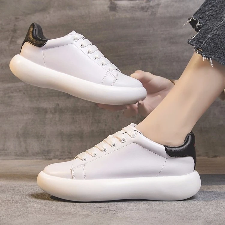 

Spring and Autumn New Designer Wedges White Shoes Female Platform Sneakers Women Casual Female Shoes Woman
