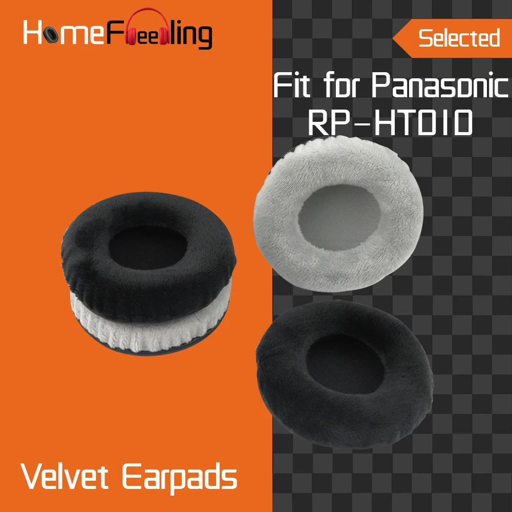 

Homefeeling Earpads for Panasonic RP HT010 Headphones Earpad Cushions Covers Velvet Ear Pad Replacement