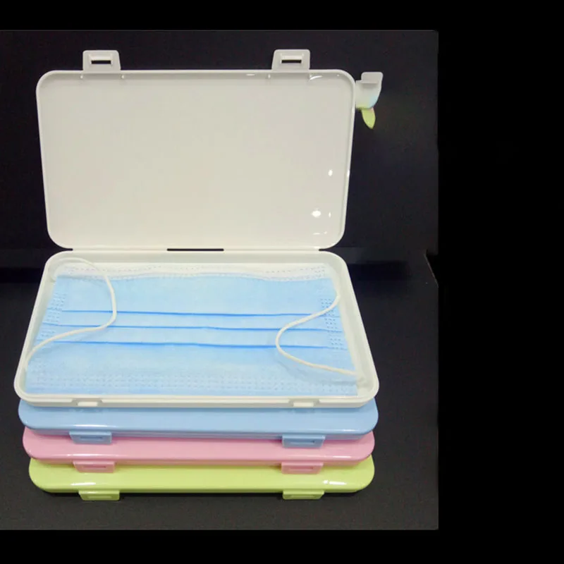 Новинка 2020 коробка для хранения маски лица стандартная упаковочная пылезащитный