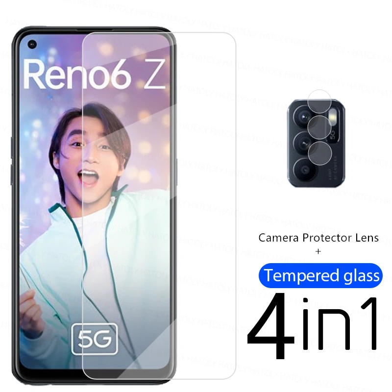 

Защитное стекло для OPPO Reno6 Z, прозрачное закаленное стекло для OPPO Reno6 Z