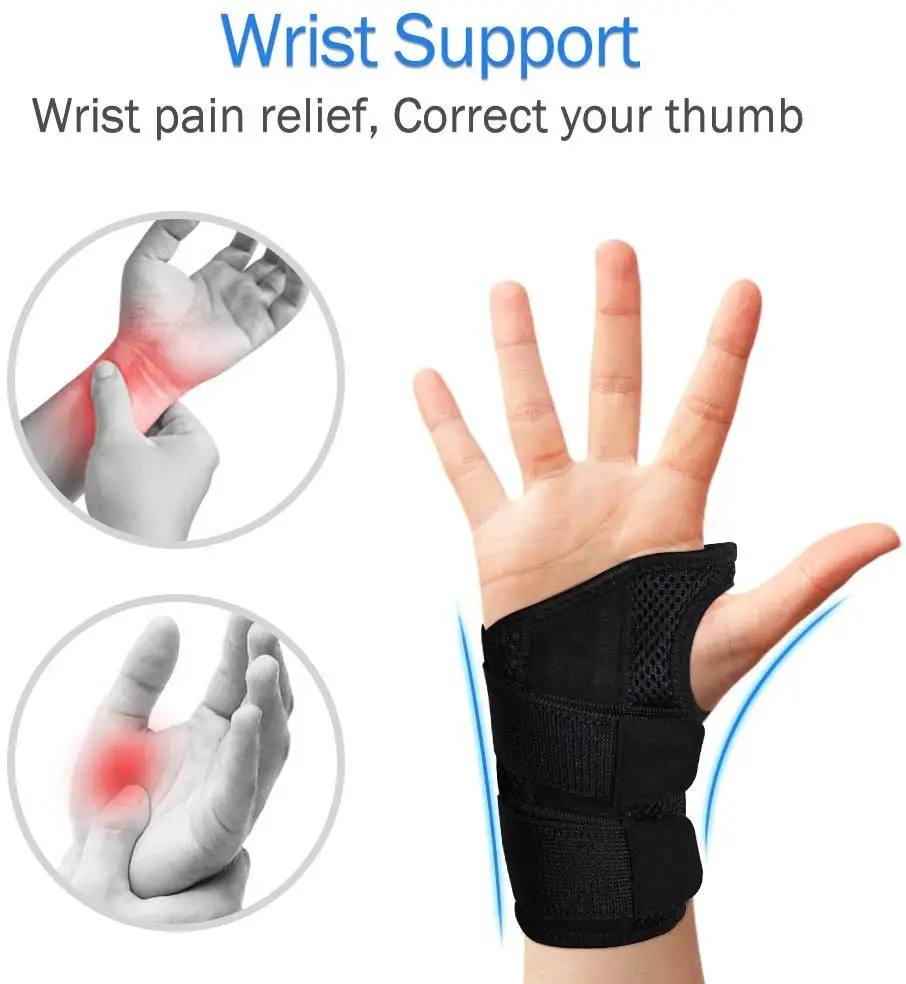 1 шт. тоннель напульсник Sprain шина для предплечья ремешок манжет для поддержки запястья руки вес тренажерный зал тренировочные обертывания для мужчин