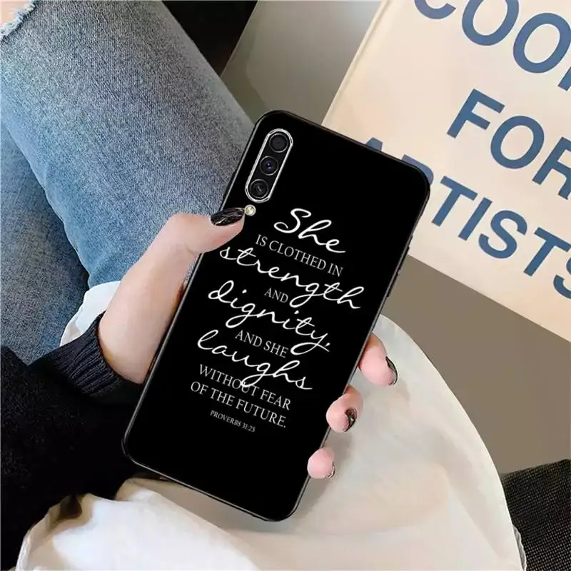 

Bible christ cross jesus art aesthetics Phone Case For Samsung galaxy S9 10 20 A10 21 30 31 40 50 51 71 s note 20 j 4 2018 plus