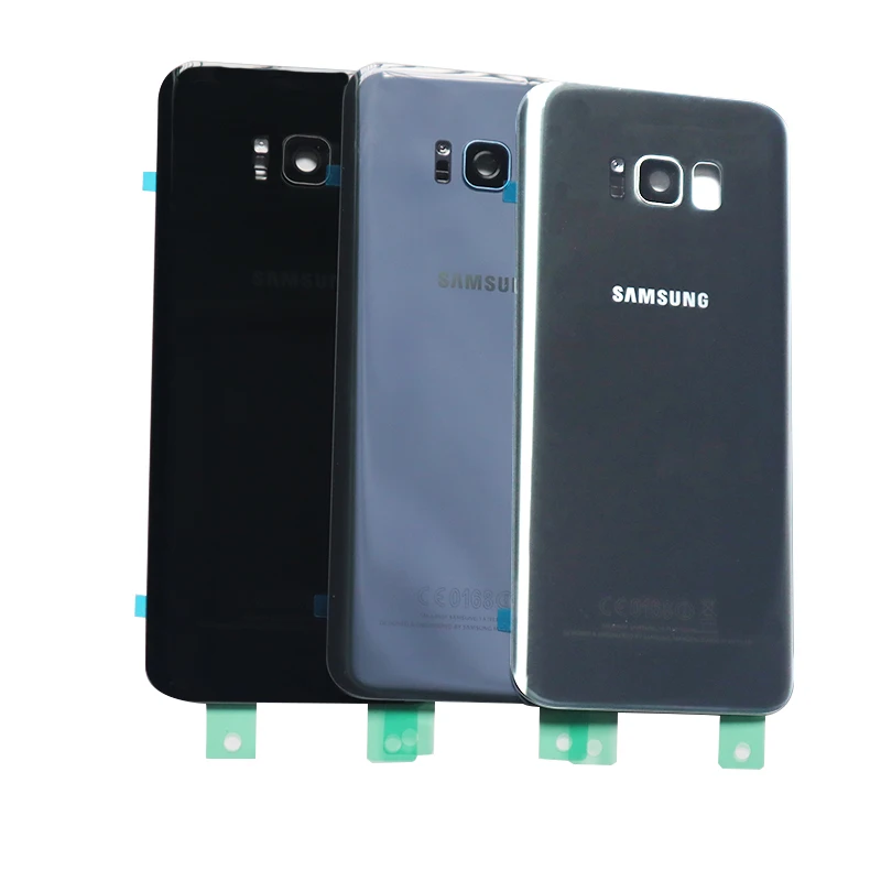 задняя крышка galaxy s8 Samsung Galaxy S8 оригинальная 3D стеклянный чехол для батареи samsung Plus