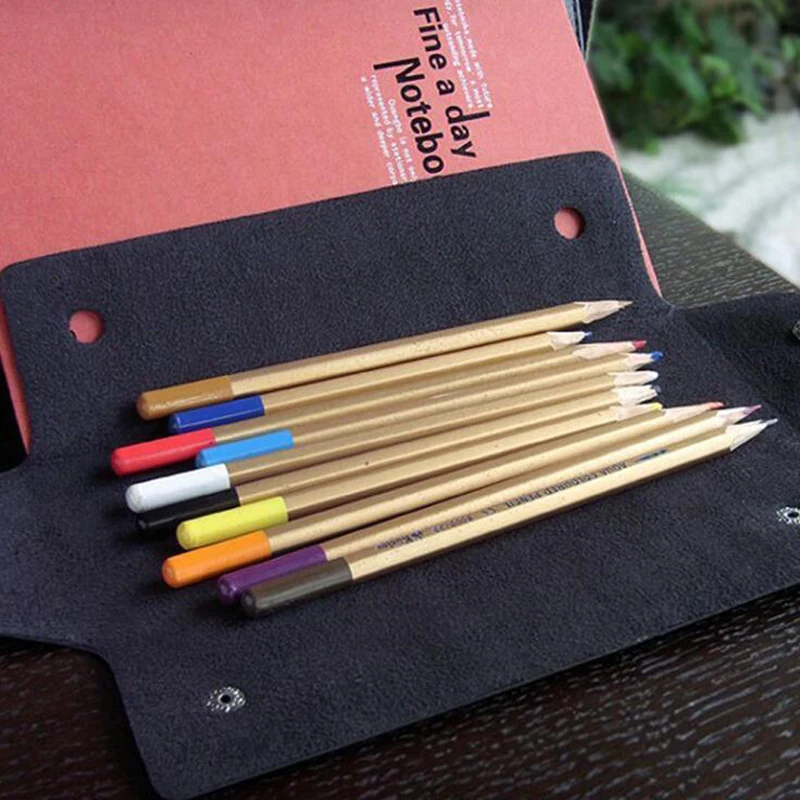 Чехол карандаш из искусственной кожи для девочек школьные принадлежности