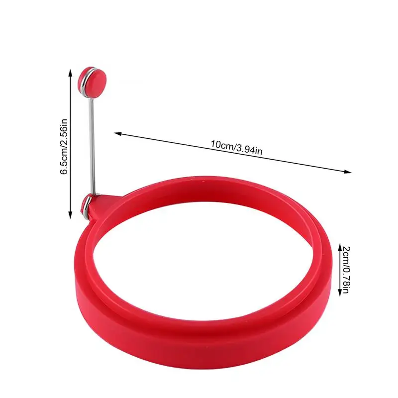 

Silicone round omelet ring molds kitchen cooking tools non-stick egg pancake molds kitchen accessories home gadgets