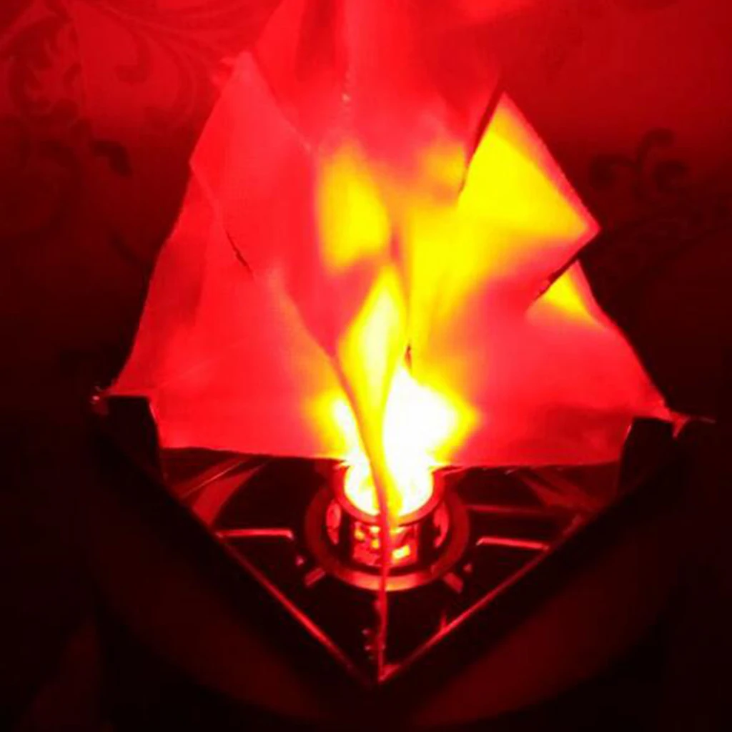Светодиодный фонарь светильник с имитацией пламени эффектом 3D для праздничных