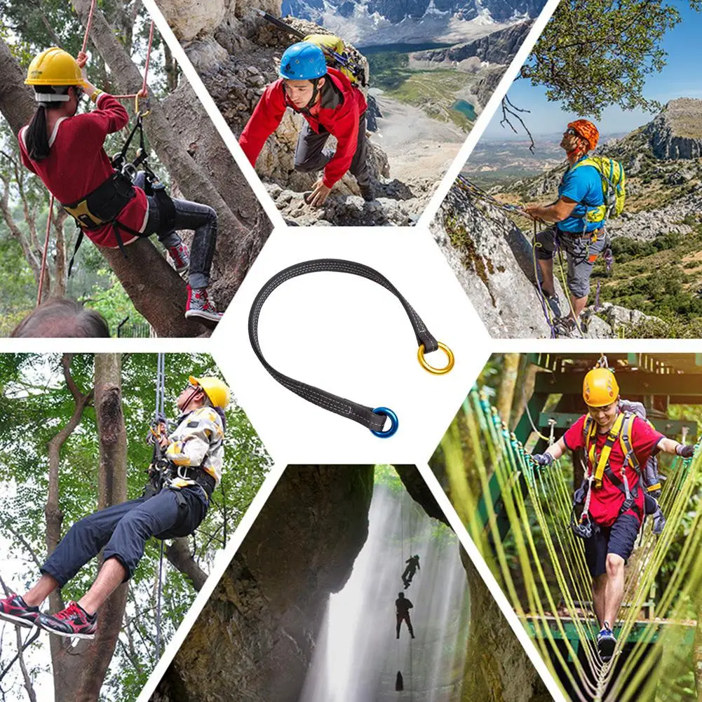 Наружная петля для скалолазания на дереве крепление сада скалолазание веревка