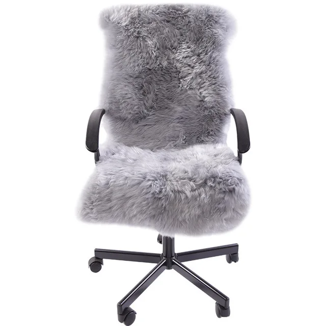 OIMG лохматый пол ковер стул из искусственного меха овчины Пушистый Ковер 8 см ворс