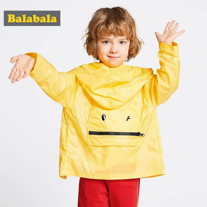 Balabala пальто для мальчиков модная трендовая одежда детей 2020 летняя детская легкая