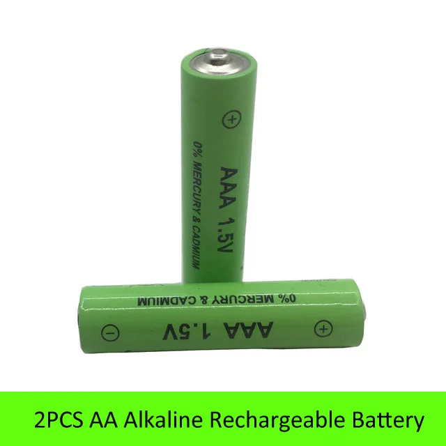 2AA Sorvess 1,5 V перезаряжаемая AA батарея AAA Щелочная 2000-3000mah для фонарь-игрушки часы MP3-плеер Замена Ni-MH батареи - Цвет: 2AA