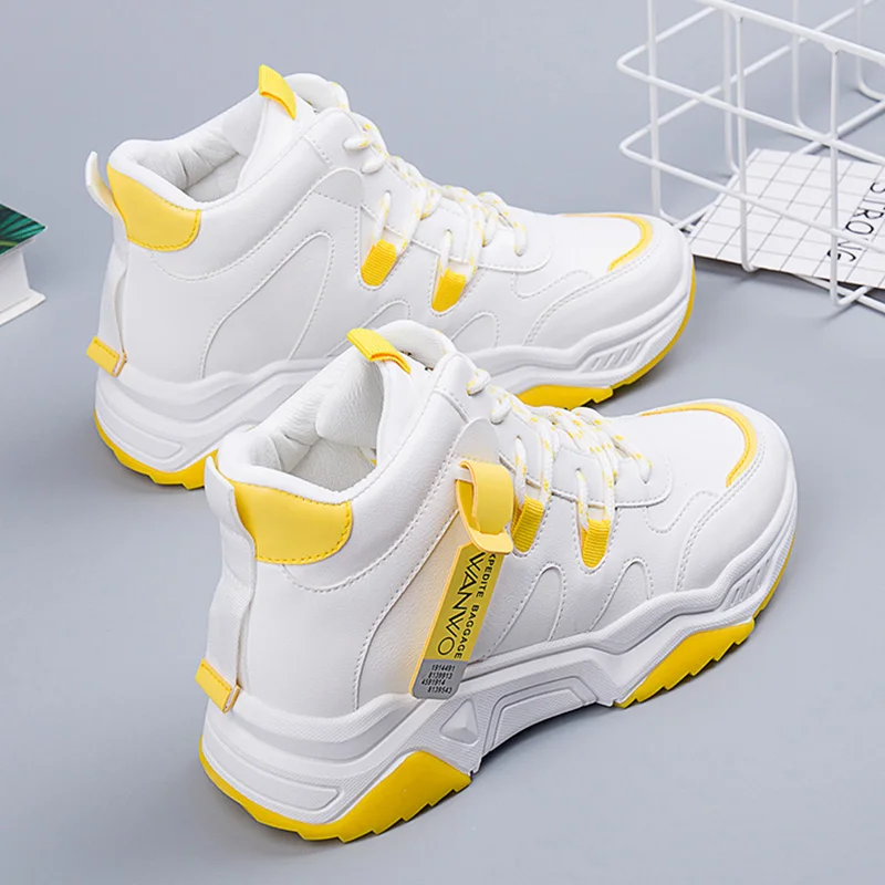 Женская обувь на толстой подошве зима 2020 бархатная повседневная спортивная