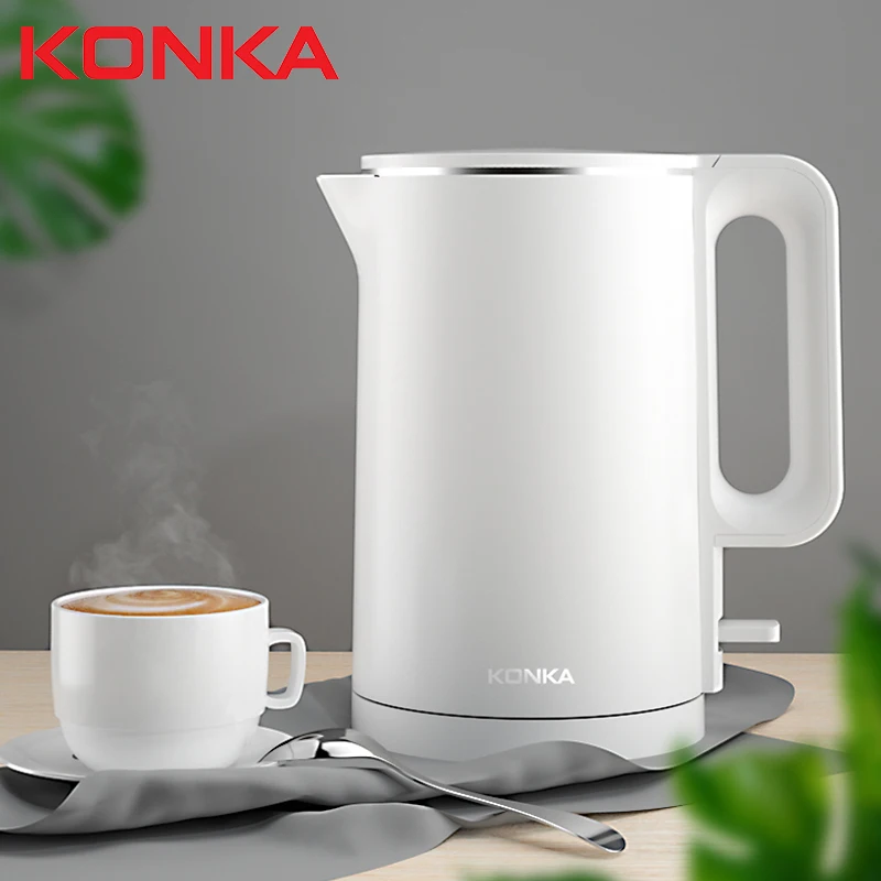 KONKA 1.7L чайник для воды ручной мгновенный нагрев Электрический чайник для воды с автоматической защитой от помех проводной чайник