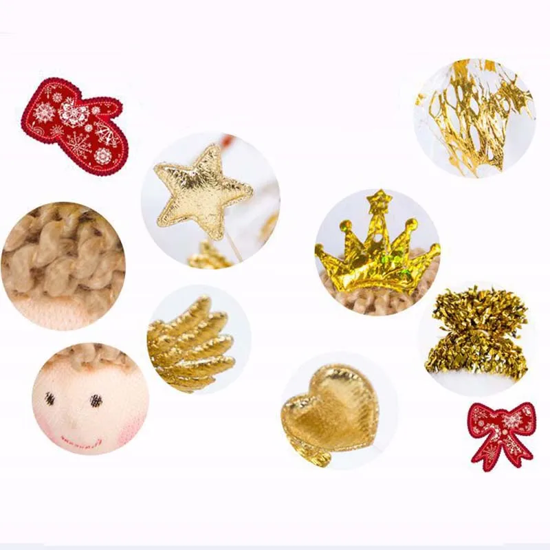 Креативный кавайный Рождественский ангел с крыльями куклы настольные фигурки