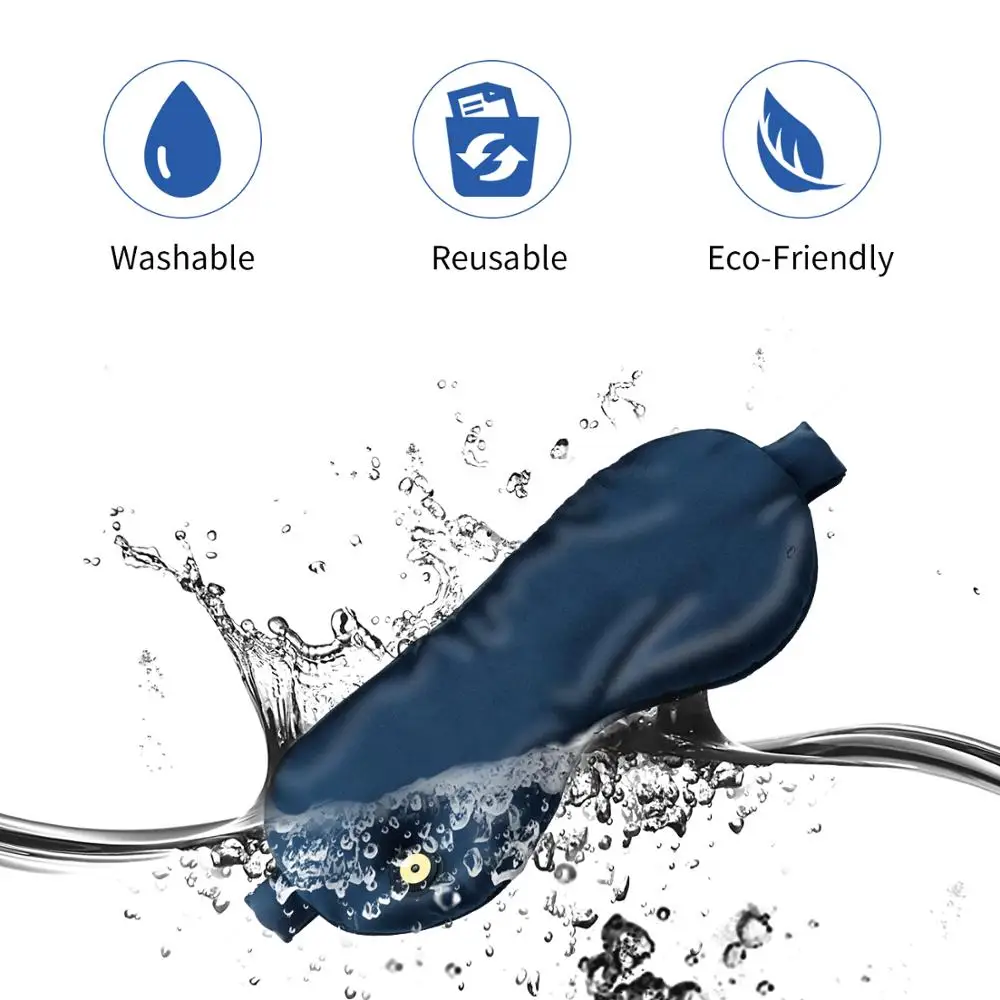 Горячая маска для глаз usb-магнит NTON силовая шелковая нагревается от USB питания