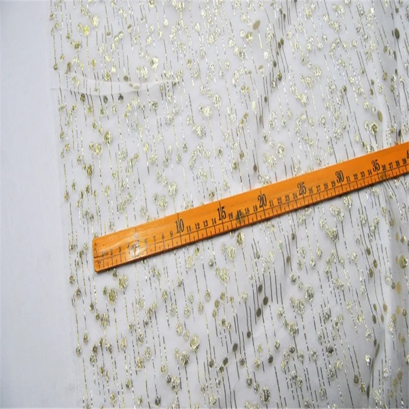 10 момме шелковая ткань с металлическим люрексом 44 дюйма органический мягкий