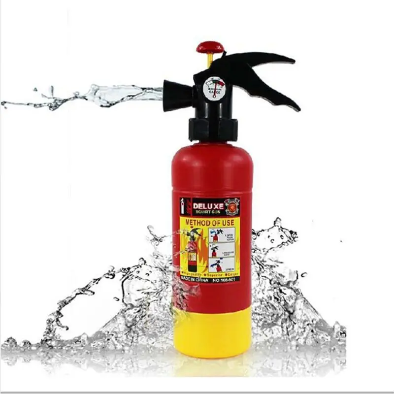 

Big Fire Extinguisher Water Toy Fireman Cosplay For Kids Toys Outdoor Summer Beach Toy