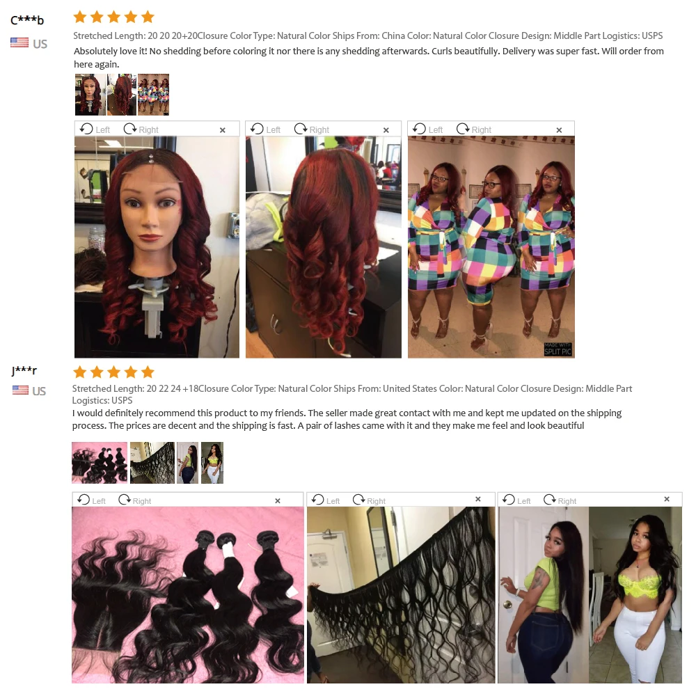 Натуральные кудрявые пучки волос с закрытием не Реми волосы уток 3 пряди