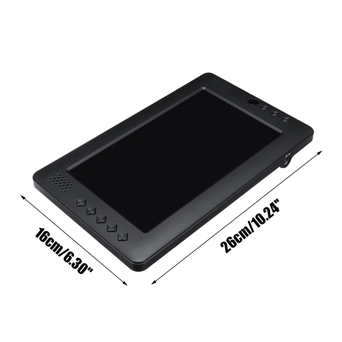 12V 9 дюймов HD Портативный экшн-камера с Wi-Fi подключением в цифровом и аналоговом ТВ DVB-T2 DVB-T D ТВ в ТВ автомобиля смарт-телевидения Поддержка USB TF карты MP4