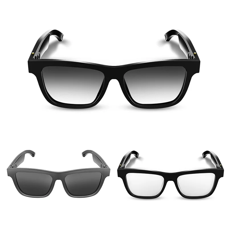 저렴한 E10 스마트 안경 안티 Uv 선글라스 오디오 안경 야외 활동을위한 무선 통화 및 음악이있는 BT 지원 오디오 장치