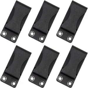 6 шт., Черная Кобура QingGear Kydex с крепежными винтами