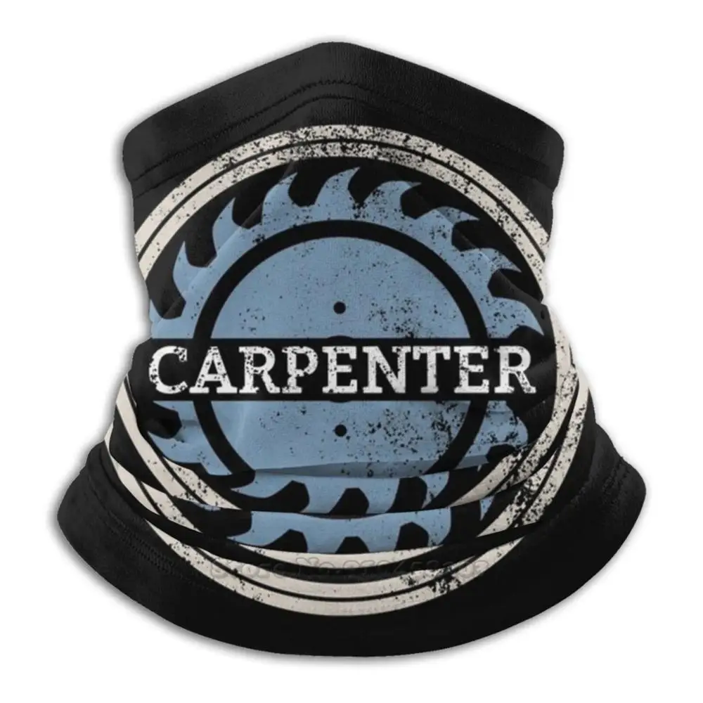 

Cool Carpenter Shirt 3d Bandana Face Neck Warmer Soft Fleece Mask Sport Scarf Carpenter Saw Woodworker Woodworking