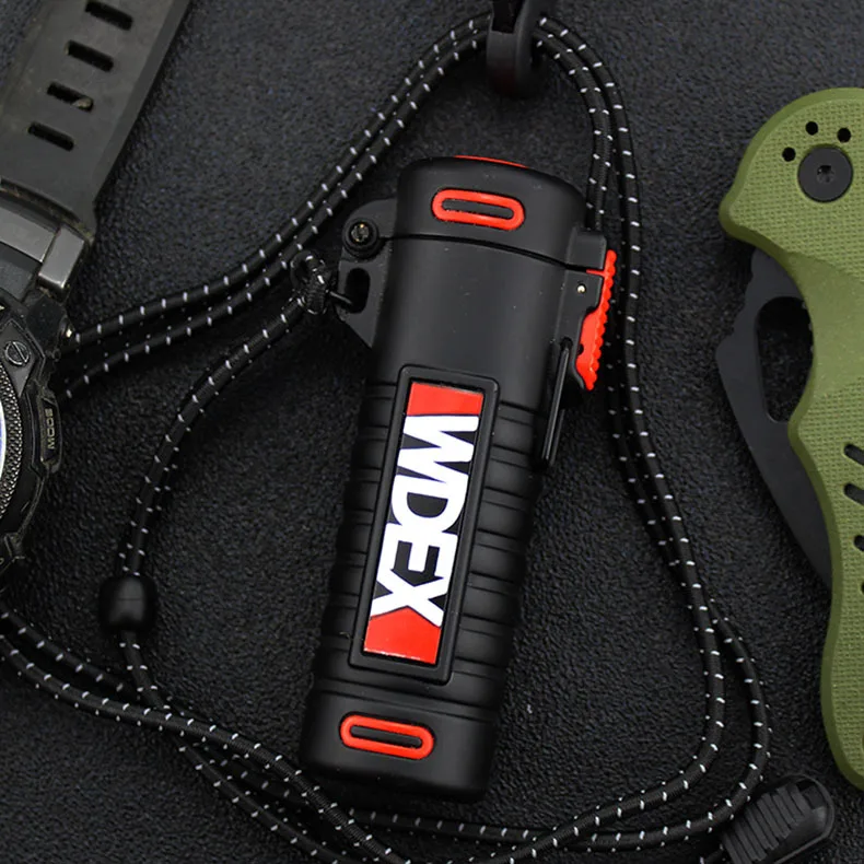 Водонепроницаемый, ветрозащитный дуговой плазменный электронный зажигалка для курения USB-зарядка электрическая металлическая мужская подарок для использования на открытом воздухе.