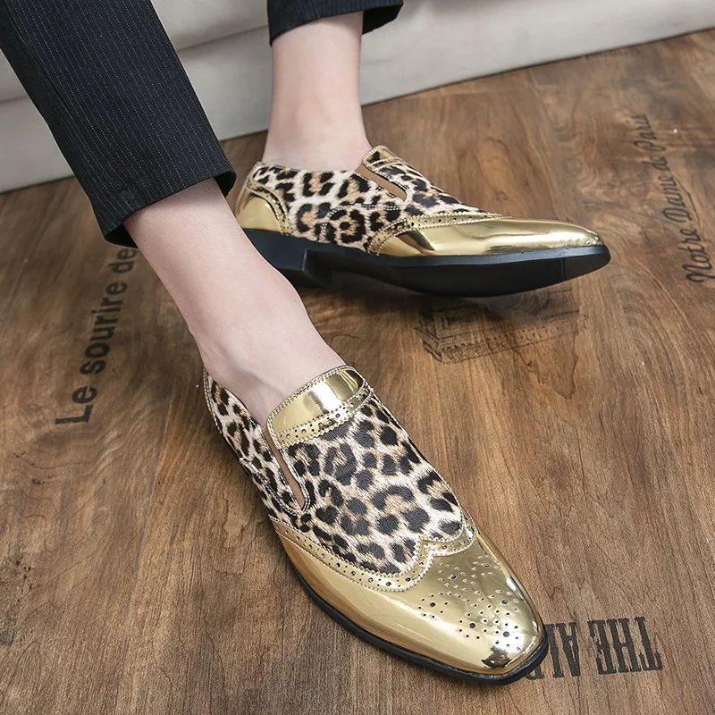 

Men's Moccasins Shoes For Men Fashion Stylish Leather Casual Wedding Summer Skin Mens Italian Men's Male Trend