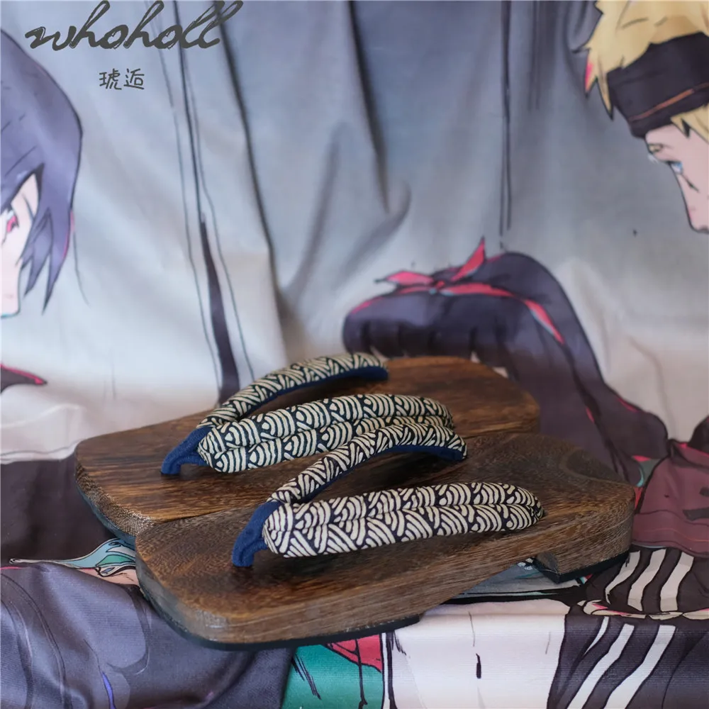 Японские деревянные Самурайские тапки оптом обувь для косплея летние шлепанцы