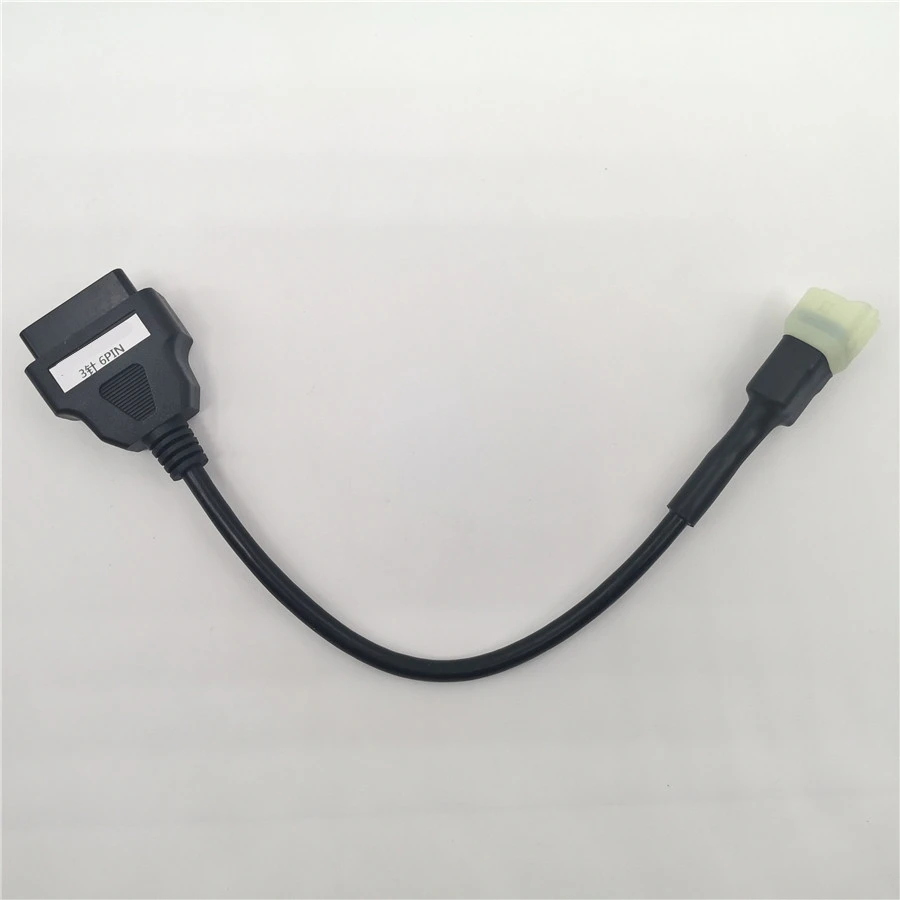 6 контактный диагностический кабель OBDII OBD2 адаптер для мотоцикла Kawasaki|Кабели