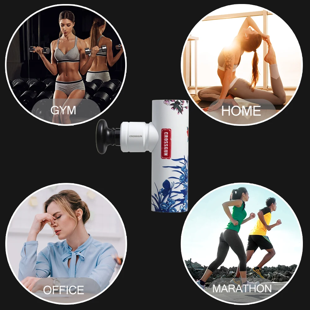 

Mini High Frequency Massage Gun Muscle Relax Body Relaxation Electric Massager Therapy Gun