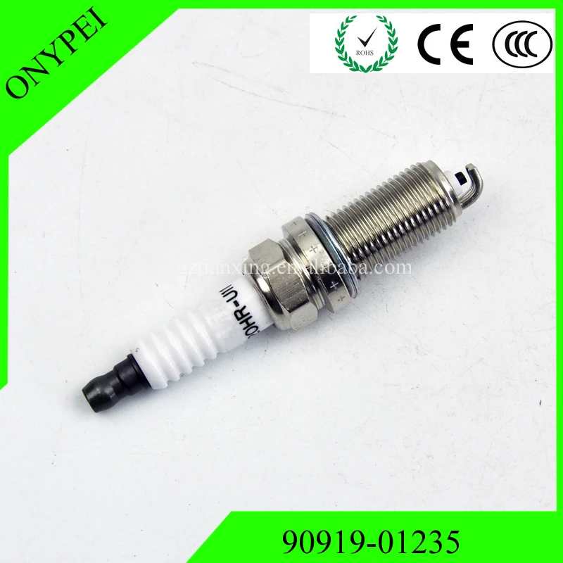 (4 шт.) K20HR U11 90919 01235 Свеча зажигания для Toyota 4runner Tacoma Tundra 4.0L V6 9091901235 K20HRU11|plug spark|plug 1/4plug