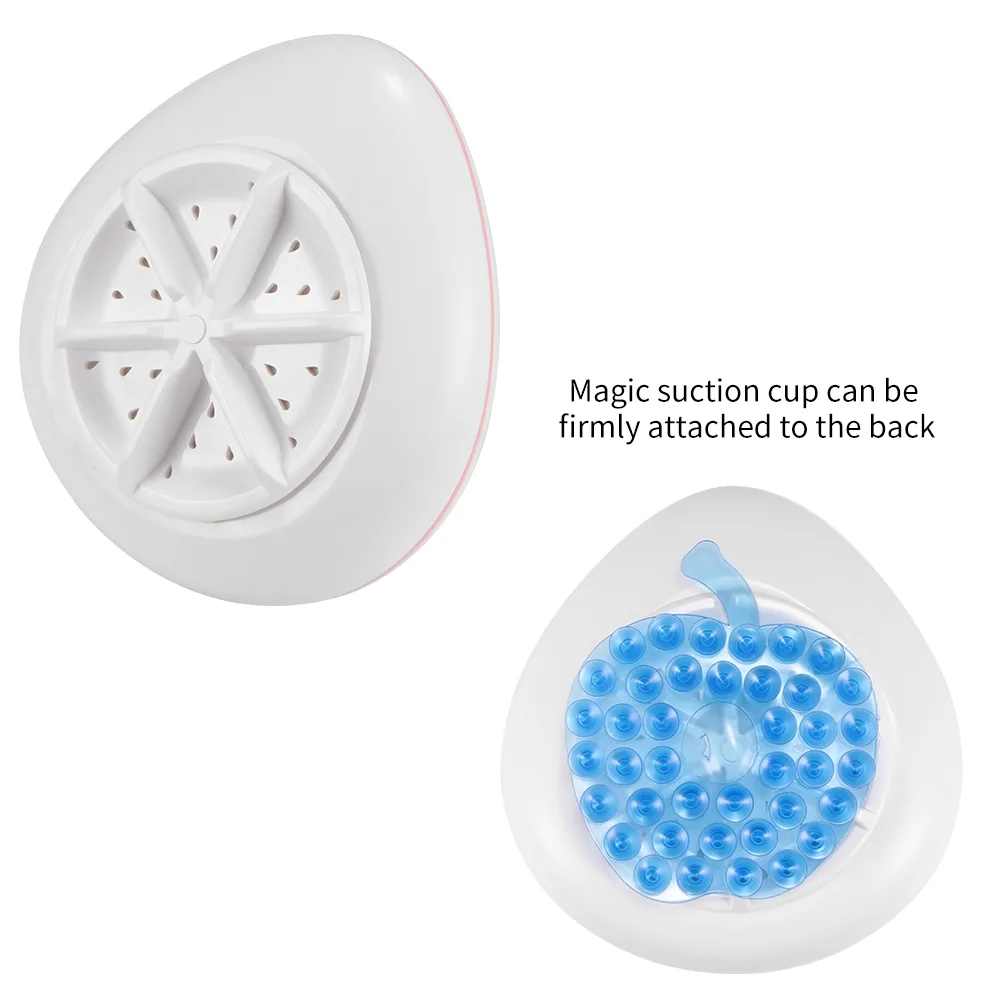 Портативная мини стиральная машина персональная вращающаяся ультразвуковая с