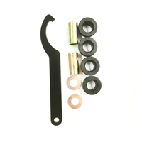 Spring 10MM 1PCS 450MM motorcycle rear air suspension shock absorber for HONDA YMAHA SUZUKI kawasaki Aprilia Benelli black