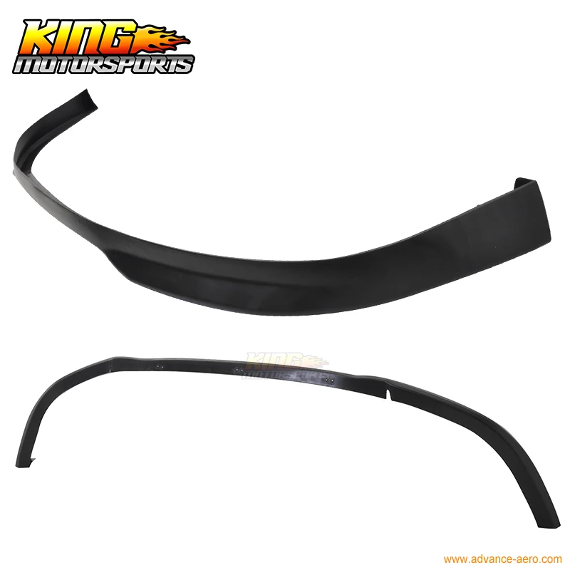 Подходит для 96 97 98 honda Civic JDM T R стиль черный передний бампер спойлер PP Global