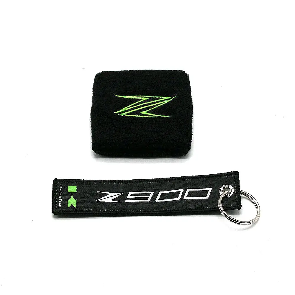 

3D Z logo Motorcycle Front Brake Reservoir Sock Fluid Oil Tank Cup Cover Sheath Sleeves For Kawasaki Z900 Z 900