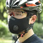 Многоразовая противовирусная маска, пылезащитный респиратор с активированным углем и 1 фильтром
