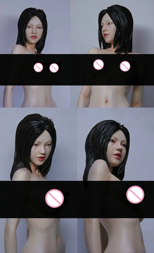 Набор фигурок из смолы 1/6 Topless девушка Неокрашенная гараж Смола модель комплект