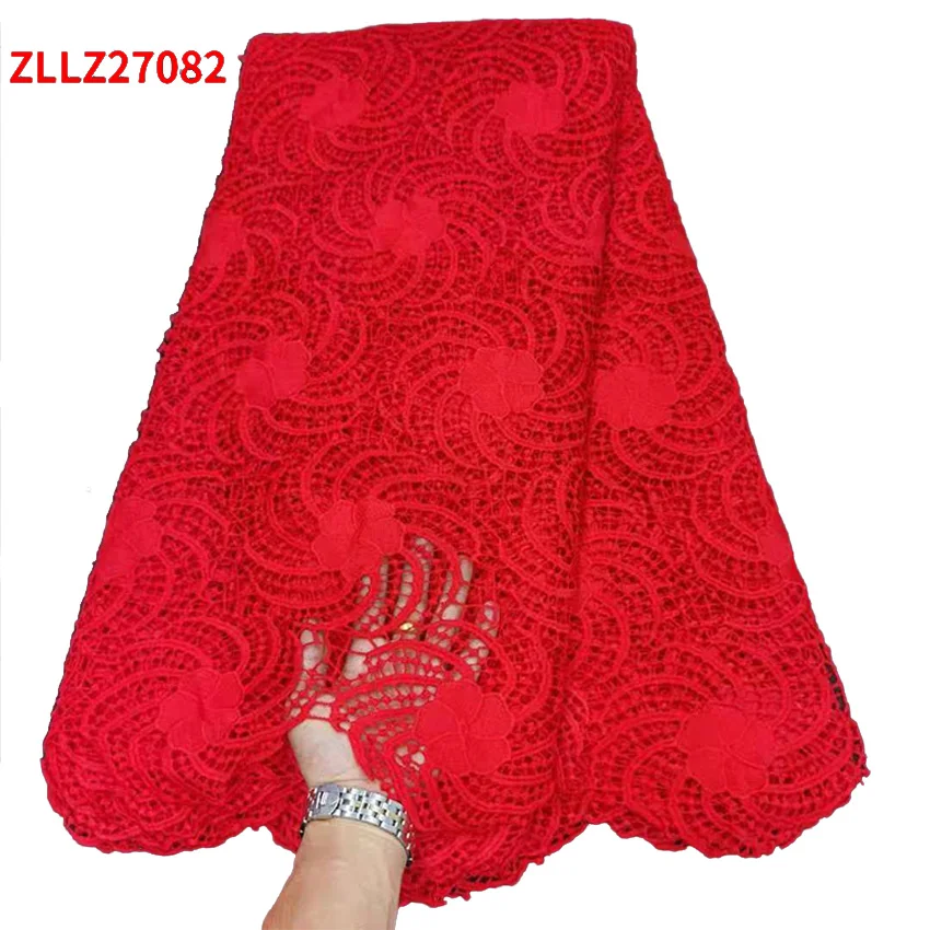 2021 качественная африканская вышивка, водорастворимое кружево, гарантия, нигерийский воск 5 ярдов szllz27082