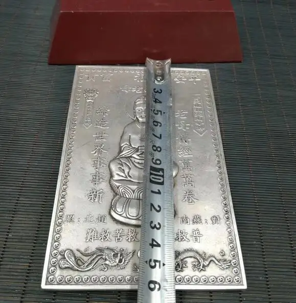 

Chinese Buddhist Bodhisattva Hides Silver Bars.