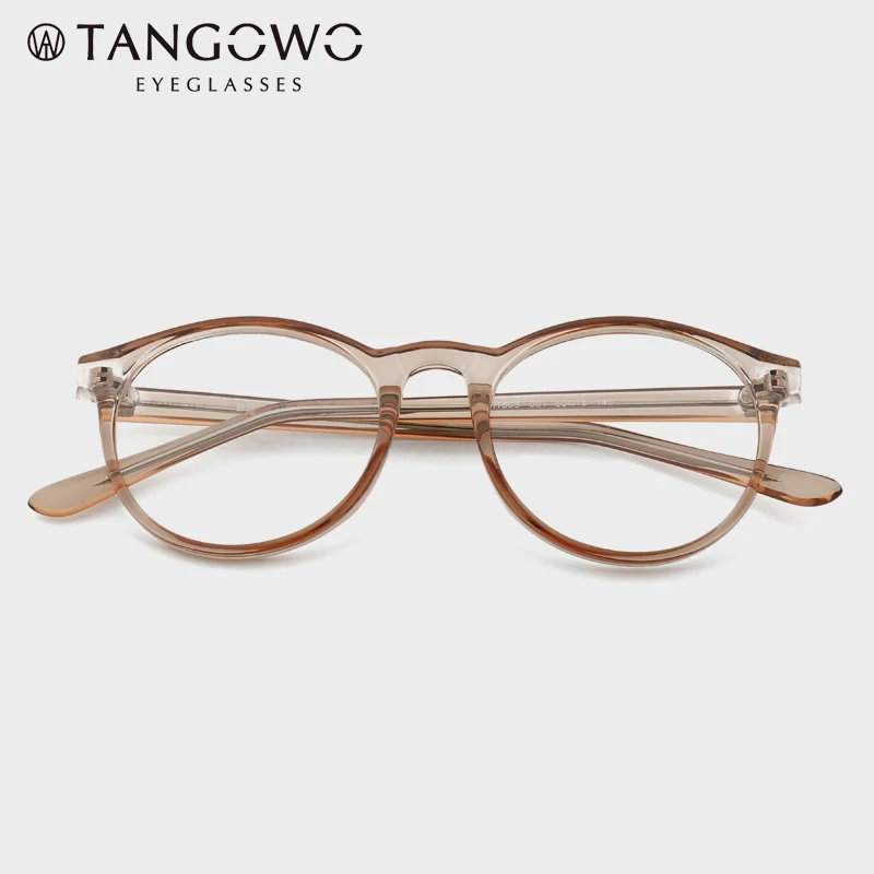 TANGOWO TR90 круглые очки оправа для женщин и мужчин винтажные в оправе при