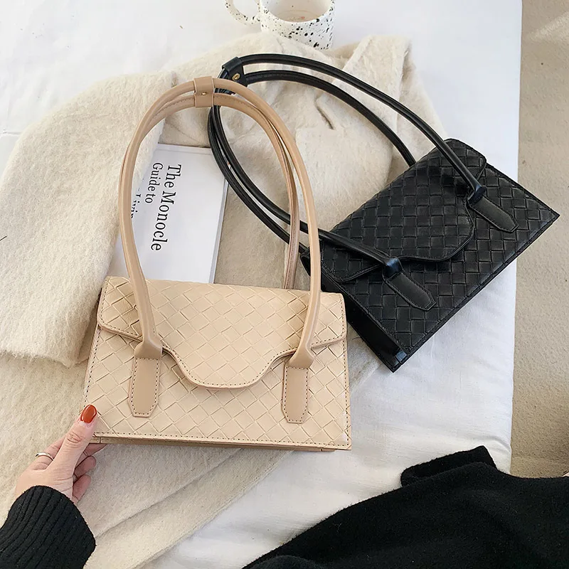 

cheap Bag women 2021 autumn and winter new trendy fashion Korean retro armpit bag women's handbag shoulder bag