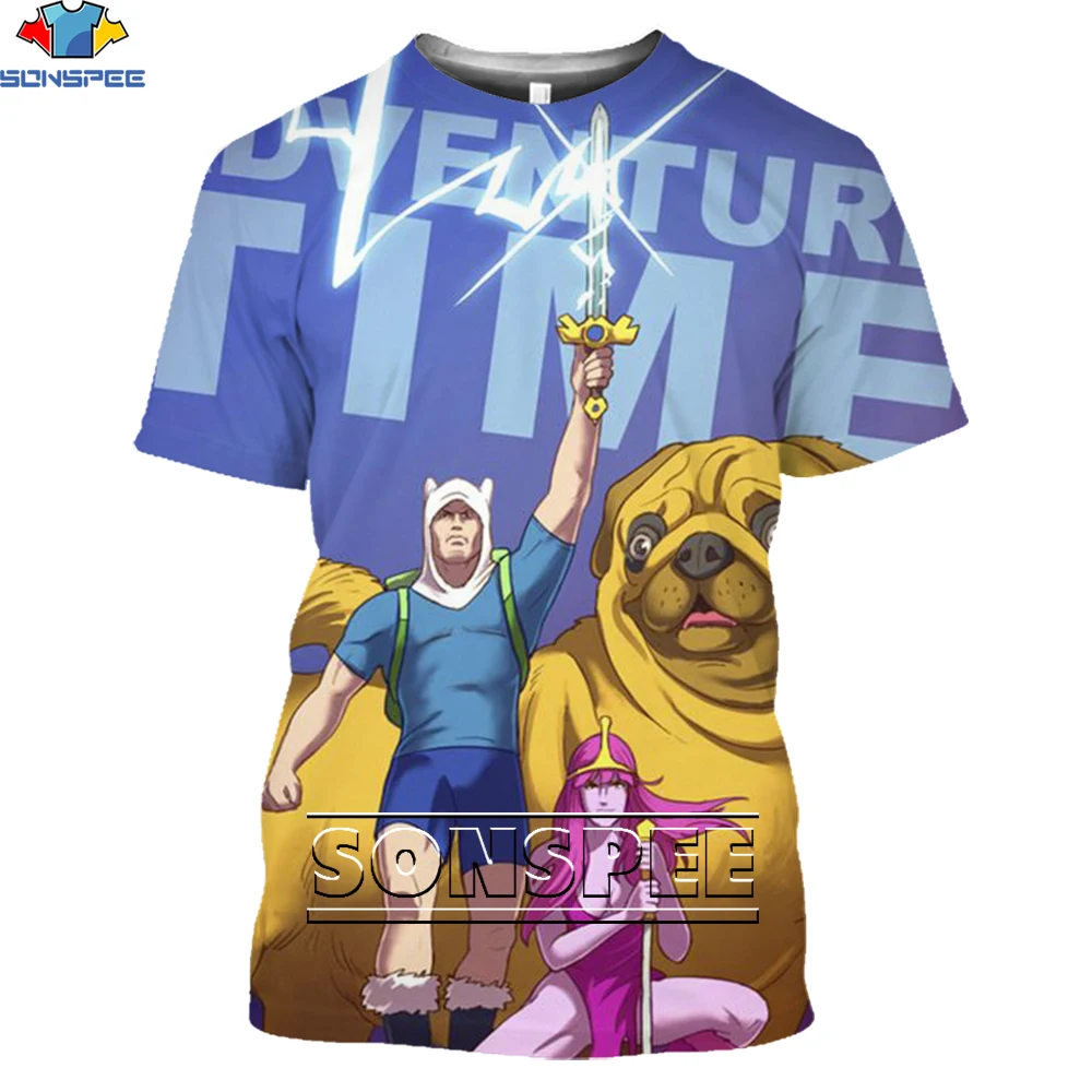 

SONSPEE Cartoon Character Letter Pattern 3D Printing Pet Dog Casual Loose Short Sleeve Men and Women Tops