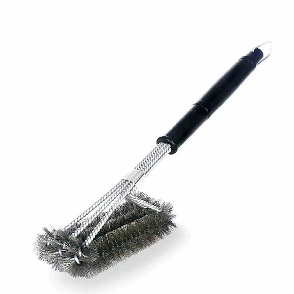 

Barbecue Cleaning Brush Kitchen Accessories Barbecue Kit Cleaning Brush Stainless Steel Kitchen Tools Wire Bristles