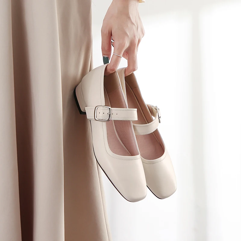 Новинка Весенние туфли на высоких каблуках женские лодочки Натуральная кожа