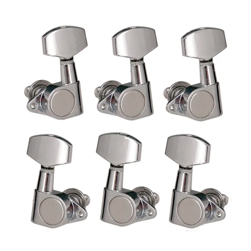 3R3L Колки акустической гитары кнопку тюнер настроечный Винт полностью закрытый